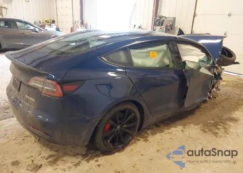 2023 Tesla Model 3 Performance Dual Motor All-Wheel Drive from USA, damaged, VIN 5YJ3E1EC2PF486927